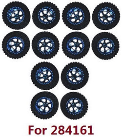 Wltoys 284161 Wltoys 284010 wheels tyre 3sets (For 284161)