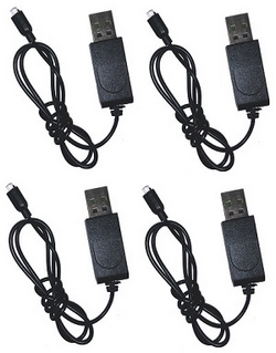 Wltoys 322221 XKS WL Tech USB charger wire 4pcs