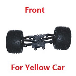 Wltoys 322221 XKS WL Tech front tire group module (For Yellow car)