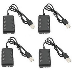 Wltoys V913-A XKS WL Tech XK V913-A USB charger wire 4pcs