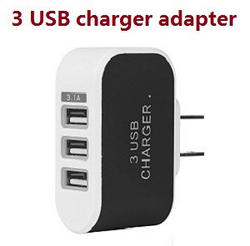 Wltoys V913-A XKS WL Tech XK V913-A 3 USB charger adapter - Click Image to Close