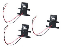 Wltoys V913-A XKS WL Tech XK V913-A tail tube fixed set with LED 3pcs