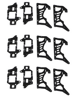 Wltoys V913-A XKS WL Tech XK V913-A upper and lower metal frame set 3sets