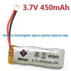 Shcong WLtoys WL V977 RC helicopter accessories list spare parts battery 3.7V 450mAh