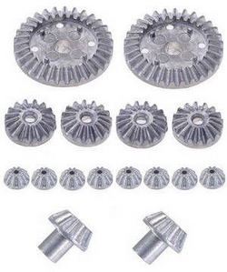 Wltoys 124010 XKS WL Tech XK 124010 total differential gears group 2sets