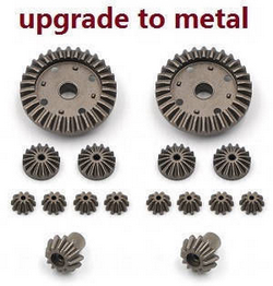 Wltoys WL XK XKS 124008 total differential gears group 2sets