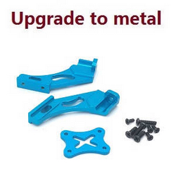 Wltoys WL XK XKS 124008 upgrade to metal tail wing fixing component group (Blue)
