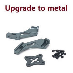 Wltoys WL XK XKS 124008 upgrade to metal tail wing fixing component group (Titanium color)
