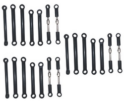 Wltoys 124010 XKS WL Tech XK 124010 tie rod group and long pull bar assembly 3sets