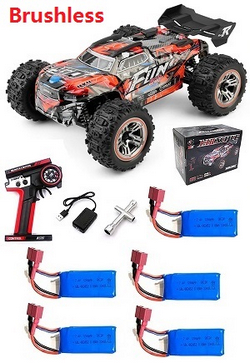Wltoys 184008 RC car with 5 battery RTR
