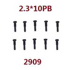 Wltoys XKS WL Tech XK 184008 cross round head step screw 2.3*10pb step screws set 2909