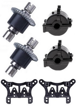 Wltoys XK WL XKS 184011 metal differential mechanism + wave box + shock board 2sets