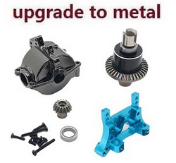 Wltoys XK WL XKS 184011 upgrade to metal differential mechanism + wave box + shock board