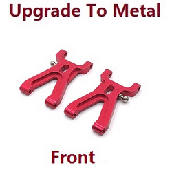 Wltoys XK WL XKS 184011 upgrade to metal front swing arm Red