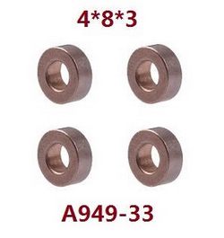 Wltoys XK WL XKS 184011 copper bearing 4*8*3 4pcs