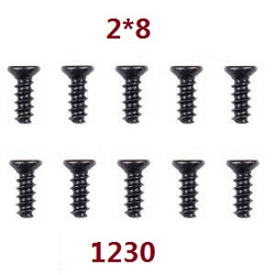 Wltoys XK WL XKS 184011 screws set 2*8kb 1230
