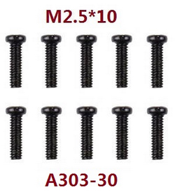 Wltoys XK WL XKS 184011 machine screws set 2.5*10pm A303-30