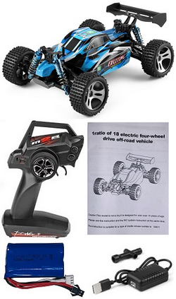 Wltoys 184011 RC car with 1 battery RTR