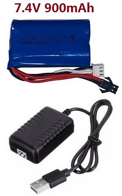 Wltoys XK WL XKS 184011 7.4V 900mAh battery with USB wire