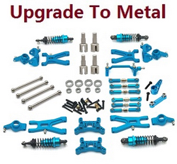Wltoys XK WL XKS 184011 upgrade to metal 11-In-One parts group (Blue)