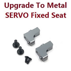 Wltoys XK WL XKS 184011 upgrade to metal servo fixed seat (Titanium color)