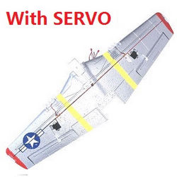 Wltoys XK A280 P-51 Mustang main wing with SERVO (Assembled)