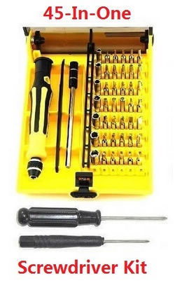 Wltoys XK A280 P-51 Mustang 45-in-one A set of boutique screwdriver + 2*corss screwdriver set