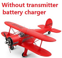 Wltoys XK A300 airplane without transmitter battery charger etc. BNF Red