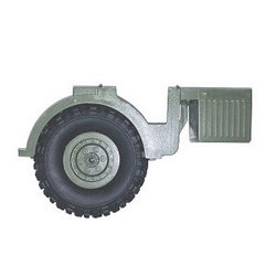 WPL B-16 B16-1 B-16K spare wheel group Green - Click Image to Close