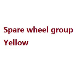 WPL B-16 B16-1 B-16K spare wheel group Yellow - Click Image to Close