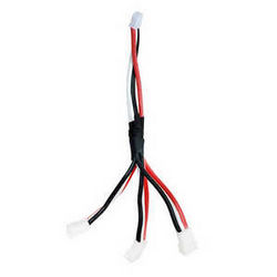Shcong MJX X-series X101 quadcopter accessories list spare parts 1 to 3 charger wire plug