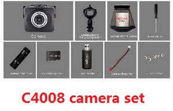 Shcong MJX X-series X101 quadcopter accessories list spare parts C4018 C4008 FPV camera set