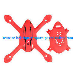 Shcong Syma X11C X11 quadcopter accessories list spare parts upper and lower cover (Red)