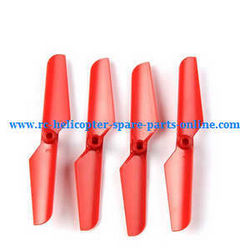Shcong Syma X13 X13A quadcopter accessories list spare parts main blades (Red)