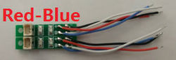 Shcong XK X130-T RC Quadcopter accessories list spare parts Red-Blue LED bar board