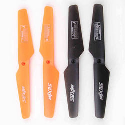 Shcong MJX X200 Quad Copter accessories list spare parts main blades Black(A+B) + Orange(A+B)