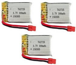 * Hot Deal Syma X21 X21W X21-S 3.7V 380mAh battery 3pcs