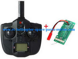 Shcong XK X250 quadcopter accessories list spare parts PCB board + Transmitter