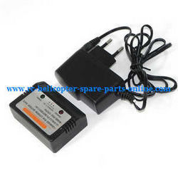 Shcong XK X252 quadcopter accessories list spare parts charger + balance charger box