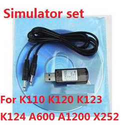 Shcong XK X252 quadcopter accessories list spare parts simulator set