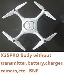 Shcong Syma X25PRO Body without transmitter,battery,charger,camera,etc. BNF
