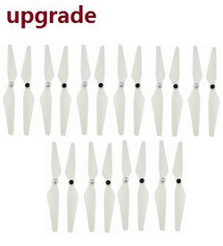 Shcong XK X380 X380-A X380-B X380-C quadcopter accessories list spare parts upgrade main blades propellers (White) 5 sets