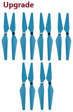 Shcong XK X380 RC drone accessories list spare parts main blades upgrade (Blue) 3set