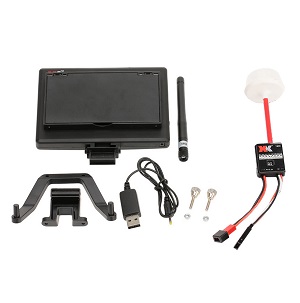Shcong XK X380 X380-A X380-B X380-C quadcopter accessories list spare parts 5.8G 8CH FPV monitor and signal launcher Set
