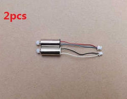 Shcong MJX X-series X400 X400-V2 quadcopter accessories list spare parts main motor set (1*Red-Blue wire + 1*Black-White wire)