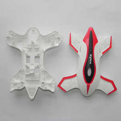Shcong Syma X56 X56W RC quadcopter accessories list spare parts upper and lower cover (White)