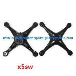 Shcong syma x5s x5sw x5sc x5hc x5hw quadcopter accessories list spare parts upper and lower cover (x5sw Black)