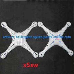 Shcong syma x5s x5sw x5sc x5hc x5hw quadcopter accessories list spare parts upper and lower cover (x5sw White)
