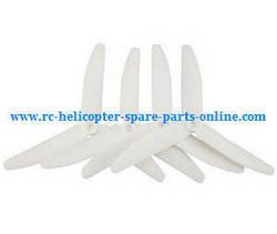Shcong Syma x5u x5uw x5uc quadcopter accessories list spare parts upgrade Three leaf shape blades (White)