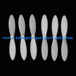 Shcong MJX X-series X800 quadcopter accessories list spare parts main blades propellers (White 3*clockwise +3*anti-clockwise)